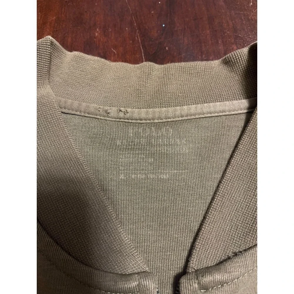 Mens Polo Ralph Lauren Performance olive Green Jacket Size XL Varsity Bomber